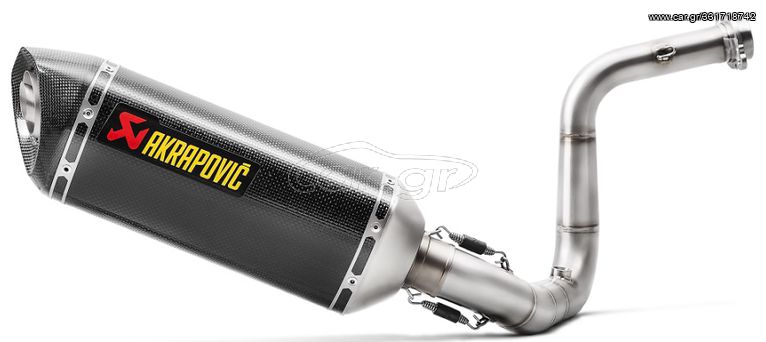 ΛΥΡΗΣ AKRAPOVIC ΟΛΟΣΩΜΗ RACING LINE (CARBON) 1-INTO-1 BMW G 310 GS 2017-2023, S-B3R1-RC/1