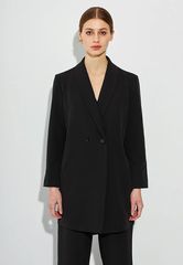 Desiree 12.38002 μαύρο μακρύ σακάκι blazer