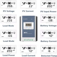 Epsolar Tracer 4210AN Ρυθμιστής Φόρτισης MPPT 24V 40A