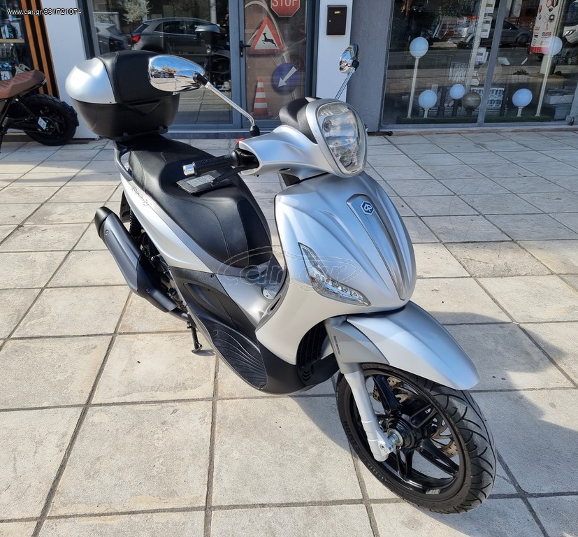Piaggio Beverly 350 2012 ABS-ACR-ΜΑΤ ΧΡΩΜΑ-BOOK SERVICE