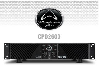 Wharfedale Pro CPD 2600 Amplifier 2 x 650Watt 8Ohm | 2 x 1000Watt 4Ohm - Wharfedale