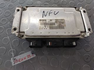 ΕΓΚΕΦΑΛΟΣ ΚΙΝΗΤΗΡΑ  PEUGEOT 206 1.6I NFU BOSCH 0261207477 9650347980 ME7.4.4 2000-2008