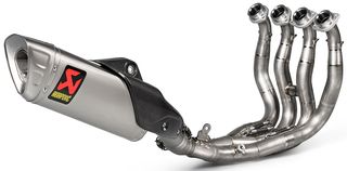 ΛΥΡΗΣ AKRAPOVIC ΟΛΟΣΩΜΗ EVOLUTION LINE (TITANIUM) 4-INTO-1 YAMAHA YZF-R1 2015-2022, S-Y10E6-APLT