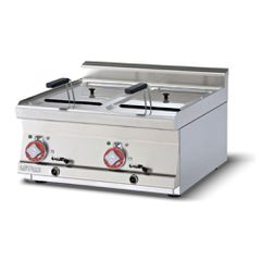 Διπλή Ηλεκτρική Φριτέζα 2x10lt 14,3kW 60x60x28cm Lotus F2/10T-66ET