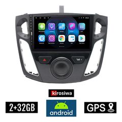 FORD FOCUS 2011 - 2018 Android οθόνη αυτοκίνητου 2GB με GPS WI-FI (ηχοσύστημα αφής 9" ιντσών OEM Youtube Playstore MP3 USB Radio Bluetooth Mirrorlink εργοστασιακή, 4x60W, Navi) WR7078081