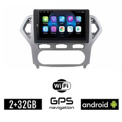 FORD MONDEO (2007 - 2010) Android οθόνη αυτοκίνητου 2GB με GPS WI-FI (ηχοσύστημα αφής 9" ιντσών OEM Youtube Playstore MP3 USB Radio Bluetooth Mirrorlink εργοστασιακή, 4x60W, Navi) WR7078085