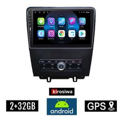 FORD MUSTANG (2010 - 2015) Android οθόνη αυτοκίνητου 2GB με GPS WI-FI (ηχοσύστημα αφής 9" ιντσών OEM Youtube Playstore MP3 USB Radio Bluetooth Mirrorlink εργοστασιακή, 4x60W, Navi) WR7078089