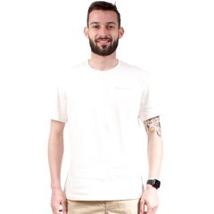 Champion Rochester Crewneck Ανδρικό T-Shirt Λευκό (218550-WW034)
