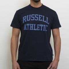 Russell Athletic Ανδρικό T-shirt Μπλε με Λογότυπο (E3-630-1-290-N2)
