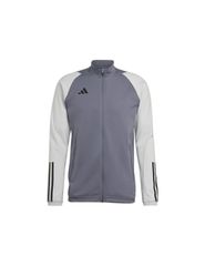 Adidas Tiro 23 Competition Ανδρική Ζακέτα με Φερμουάρ Γκρι HP1908