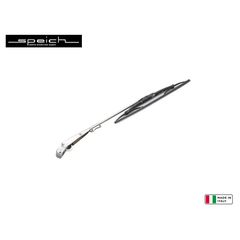 SPEICH wiper stainless steel armrest, single, adjustable 280mm-500mm, with water injector