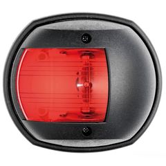 OVAL LAMP RED BLACK COLOR 10cm Osculati