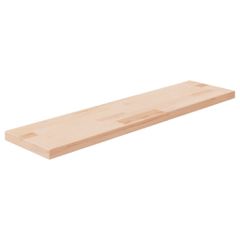 Ράφι 80x20x2,5 εκ. από Ακατέργαστο Μασίφ Ξύλο Δρυός 342936