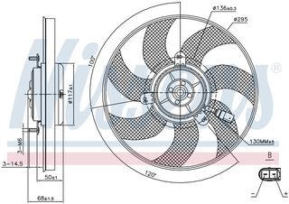 ΑΝΕΜΙΣΤΗΡΕΣ/ ΒΕΝΤΙΛΑΤΕΡ BLOWER SKODA (OCTAVIA, SUPERB, YETI)