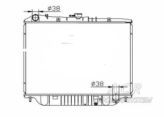 ΨΥΓΕΙΟ ΝΕΡΟΥ ΚΑΙΝΟΥΡΙΟ ISUZU TROOPER 1991-2002 (648X425X26) AVA IS2904 BEHR HELLA 8MK 376 708-661 NISSENS 63117 NRF 53517 1300136 1300137 1300138 1300141 1300155 8943752724 8943752755