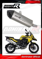 Dominator Εξάτμιση Τελικό HP7 Titanium/Carbon End Benelli TRK 502 X 2022 - 2024 Με Σιγαστήρα