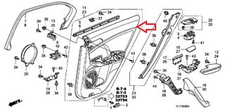 ΤΑΠΕΤΣΑΡΙΑ ΠΙΣΩ ΑΡΙΣΤΕΡΗΣ ΠΟΡΤΑΣ HONDA ACCORD '09- '10 (83751TL0G01ZA - 83751TL0G02ZA)-thumb-3