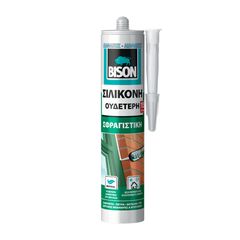Σιλικόνη σφραγιστική Bison διάφανη ουδέτερη 280ml