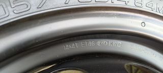 ΖΑΝΤΑ ΡΕΖΕΡΒΑ ΑΝΑΓΚΗΣ 14" 105 / 70 /14 -(52910-078)** HYUNDAI I10 2008 - 2011-KIA  PICANTO-thumb-4