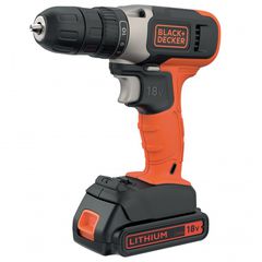 BCD001C2-QW 18V Δραπανοκατσάβιδο Μπαταρίας (2x1.5Αh) - ΜΕ ΜΠΑΤΑΡΙΑ & ΦΟΡΤΙΣΤΗ - BLACK & DECKER (#BCD001C2-QW)