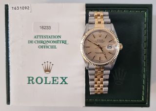 Rolex datejust 36mm two tone