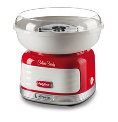 Ariete Party Time 2973/0 Μηχανή για Μαλλί της Γριάς 28cm 450W, Κόκκινη