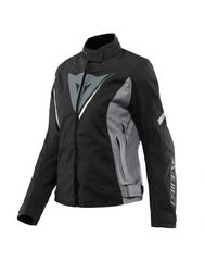 Dainese Veloce Lady D-Dry Jacket Black/Charcoal-Gray/White