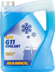 MANNOL Αντιψυκτικό Ψυγείου Αυτοκινήτου G11 -30°C Μπλε Χρώμα 5lt
