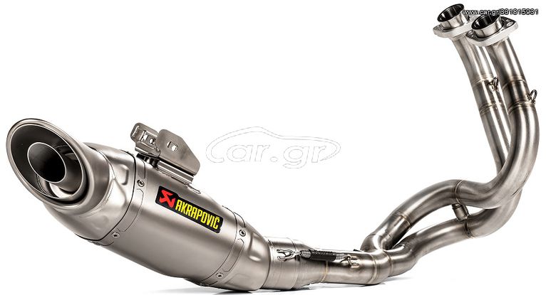 ΛΥΡΗΣ AKRAPOVIC ΟΛΟΣΩΜΗ RACING LINE (TITANIUM) 2-INTO-1 KAWASAKI Z 650 2017-2023, S-K6R13-AFCRT