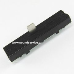 72mm STEREO 100KA ΠΟΤΕΝΣΙΟΜΕΤΡΟ ΣΥΡΟΜΕΝΟ 12mm ΑΞΟΝΑ ΙΣΙΟ ΦΑΡΔΥ A104