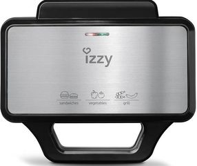 IZZY IZ-2007(223699) Σαντουιτσιέρα/Τοστιέρα για 2 Τοστ 1000W