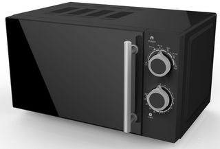 ROBIN MW-860 Φούρνος Μικροκυμάτων Mαύρος 700W ΕΩΣ 12 ΔΟΣΕΙΣ