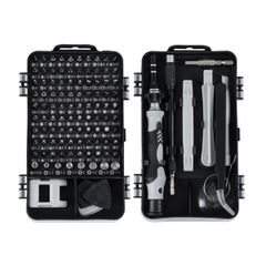 GloboStar® 79996 Επαγγελματικό Mini Σετ Εργαλείων 115 Εξαρτημάτων σε 1 DIY Tool Kit - Για Επισκευές iPhone,Samsung κλπ Κινητά Τηλέφωνα - PC - Laptop - Xbox - Ρολογιών - Οπτικά - Γυαλιά και Γενικών Μικ
