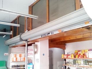 Ράφια για τρόφιμα. Ράφια για φρούτα. Ρολά ασφαλείας 6 μέτρα