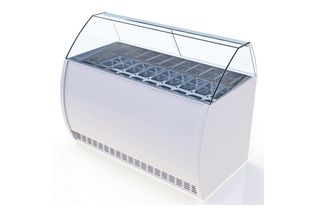 ΠΡΟΣΦΟΡΑ!!! RS-175-9 ROTOSTATIC βιτρίνα παγωτού στατικής ψύξης 13 θέσεων 188 x 80 x 125