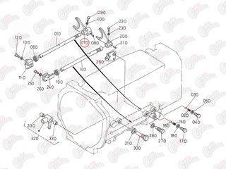 Φουρκέτα σασμάν Kubota: 31351-23550-thumb-1