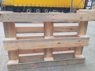 Ευρωπαλετες EUR EPAL 80X1.20 καινούργιες (ΜΕ ΜΠΛΕ) ΠΡΟΕΙΔΟΠΟΙΗΣΗ!!! Η ελάχιστη παρτίδα είναι 756 τεμάχια