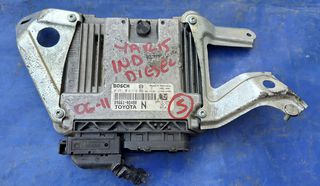 TOYOTA YARIS 2006-2011  DIESEL 1ND  ΕΓΚΕΦΑΛΟΣ ΚΙΝΗΤΗΡΑ  89661-0D480 , 896610D480 