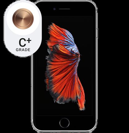 For iPhone/iPad (PO-6-16-SGREY-CP) iPhone 6 - 16GB - Space Grey - (PO Average used, C+)