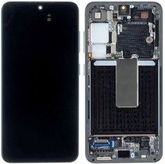 Samsung (GH82-30481A) OLED Touchscreen - Black, Galaxy S23; SM-S911B