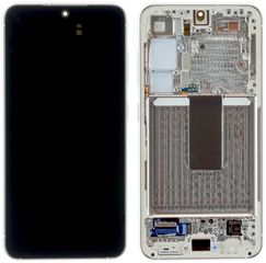 Samsung (GH82-30481B) OLED Touchscreen - Cream, Galaxy S23; SM-S911B