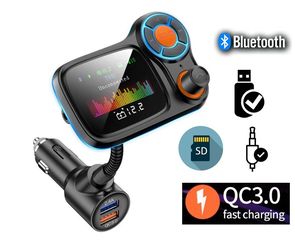 Bluetooth 5.0 FM Transmitter MP3 Player + Φορτιστής με LCD Οθόνη NOT831