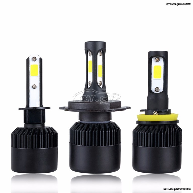  ΛAMΠΕΣ LED Η1, H3, Η4, Η7, Η11 6000K  ΑΡΙΣΤΗΣ ΠΟΙΟΤΗΤΑΣ