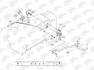 Φουρκέτα σασμάν Kubota: 31351-23340-thumb-1