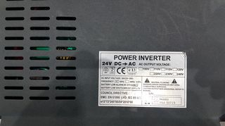 CONVERTERS 24VOLT DC - OUTPUT 230V AC.-thumb-4