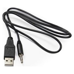 Καλώδιο USB 2.0 Male σε Jack 3.5 AUX Male 1.5M Bulk OEM Black