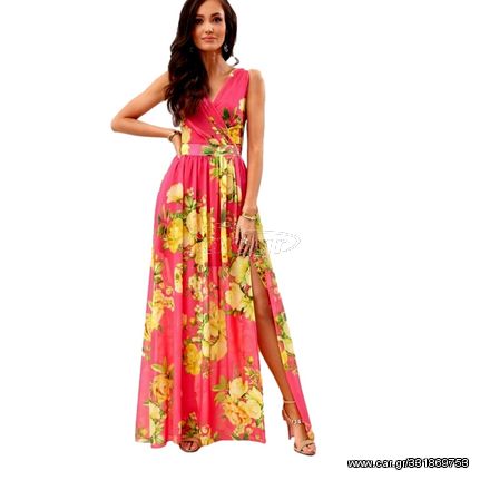 Καθημερινό Φόρεμα 176953 Roco Fashion Ροζ SUK0361 04D Pink