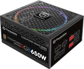 Thermaltake PS-TPG-0650FPCGEU-R Toughpower Grand RGB 650W Τροφοδοτικό Υπολογιστή Full Modular 80 Plus Gold (USED)
