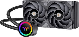 Thermaltake Toughliquid 240 ARGB Sync Υδρόψυξη Επεξεργαστή Διπλού Ανεμιστήρα 120mm για Socket AM4/1200/115x