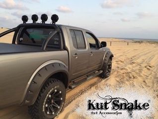 Φρύδια τροχών Kut Snake Nissan Navara D40 2005-2015